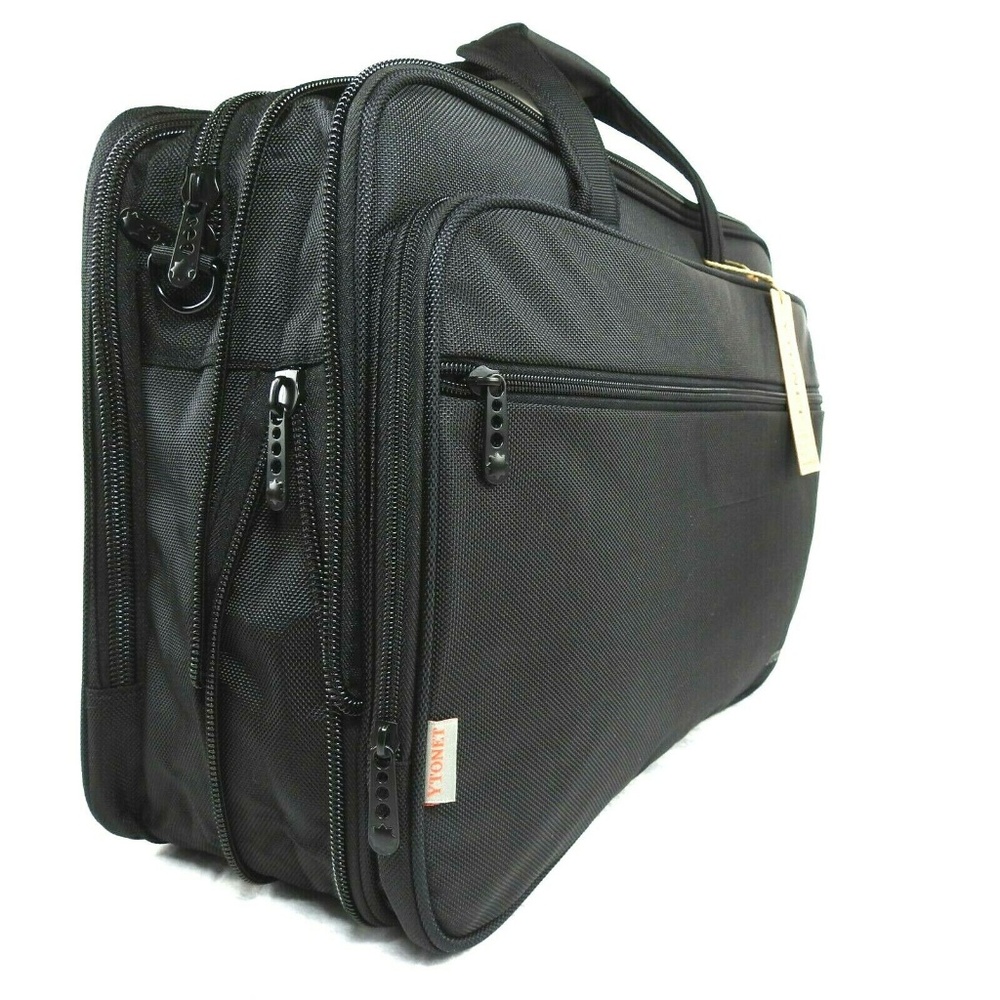 Ytonet Laptop Expandable Briefcase Black